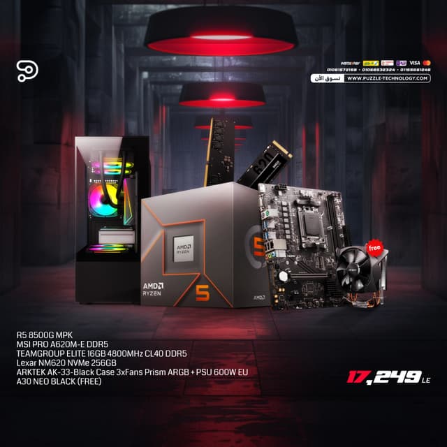 BUNDLE AMD Ryzen 5 8500G MPK