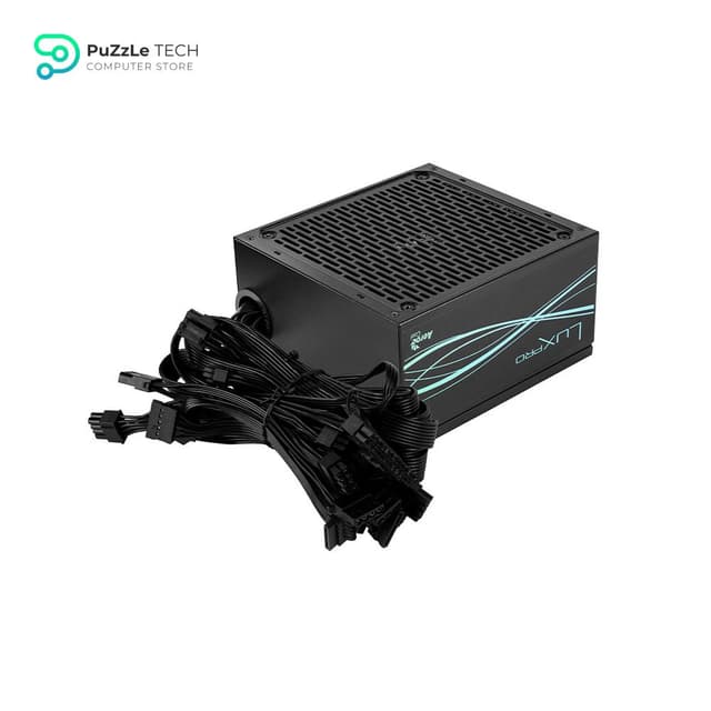 AeroCool LUX PRO 750W +80 Plus Bronze ATX 2.52 RTX 40 Ready PCIe 5.0 Adapter Required 105 C Japanese Capacitor 14cm FDB fan