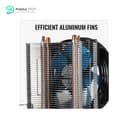 Aerocool Verkho 2 CPU Cooler With Heat Core Touch Technology 100W TDP 90mm fan 800-2000 RPM 18.5-23.6 CFM airflow PWM-4pin connector and broad socket compatibility LGA 1700 AM5 3