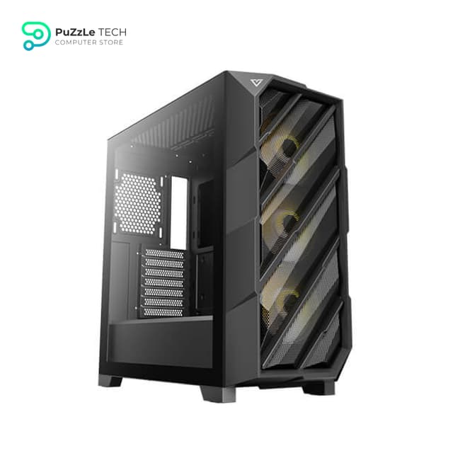 ANTEC DP503 ATX Mid Tower PC Case - Up to 2 x 360mm Radiator - GPU Bracket - EATX Gaming PC Case - Black