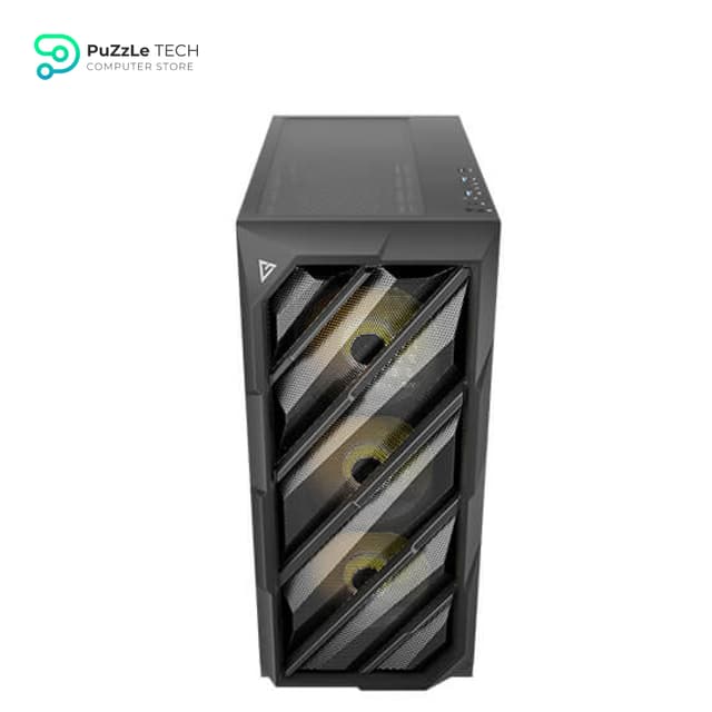 ANTEC DP503 ATX Mid Tower PC Case - Up to 2 x 360mm Radiator - GPU Bracket - EATX Gaming PC Case - Black