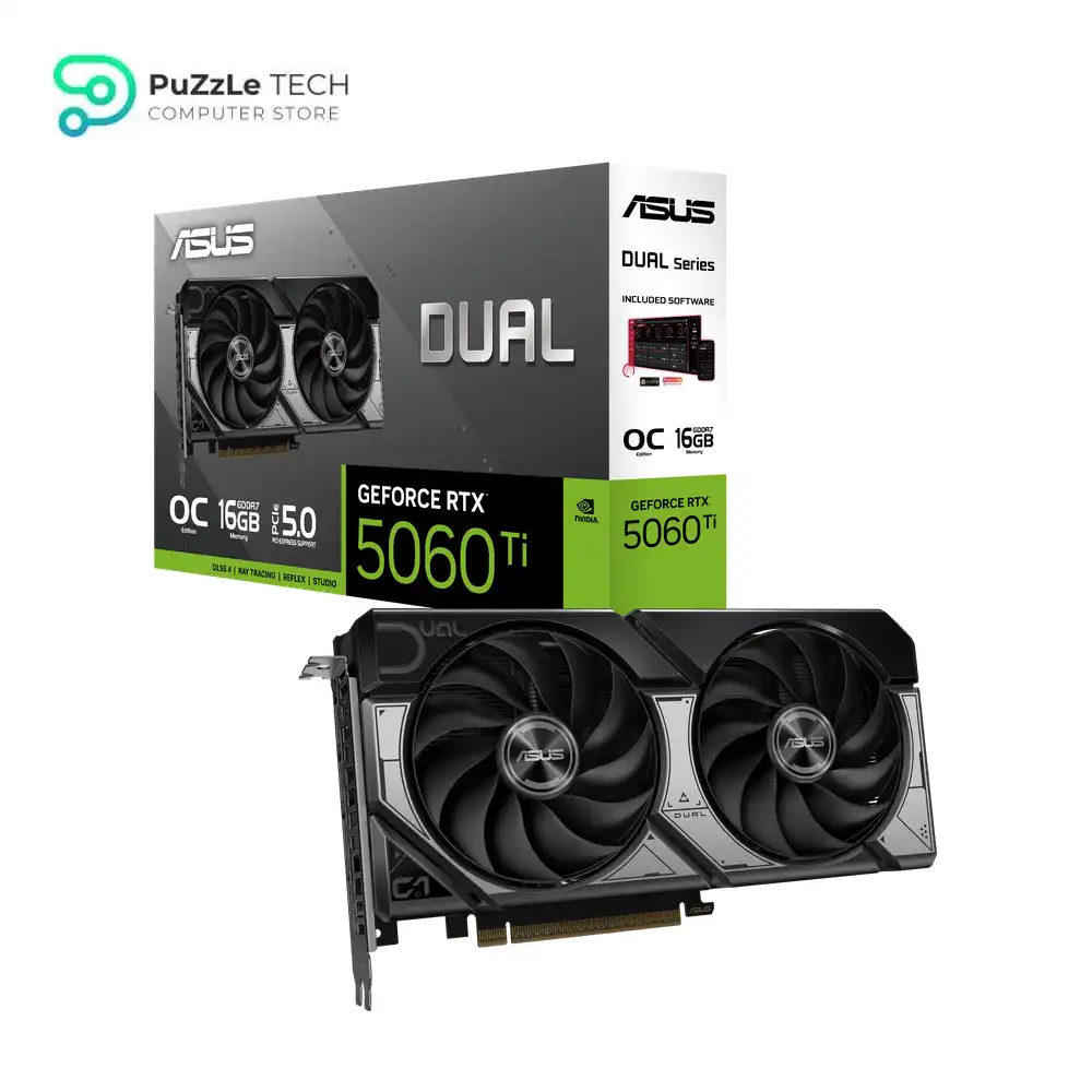 ASUS Dual GeForce RTX 5060 Ti 16GB OC Edition