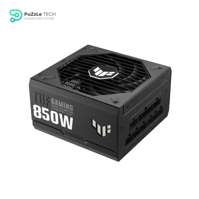 ASUS TUF Gaming 850W Gold (850 Watt - Fully Modular Power Supply - 80+ Gold Certified - ATX 3.0 Compatible - Military-grade Components - Dual Ball Bearing - Axial-tech Fan - PCB Coating)