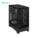 ASUS A31 Plus TG ARGB Black ATX PC Case (Pre-Installed ARGB Fans - Glass Front Panel - Compatible with Hidden Port Motherboards - 360mm Radiators - 380mm Graphics - Black) 5