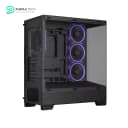 ASUS A31 Plus TG ARGB Black ATX PC Case (Pre-Installed ARGB Fans - Glass Front Panel - Compatible with Hidden Port Motherboards - 360mm Radiators - 380mm Graphics - Black) 13