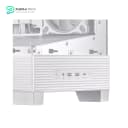 ASUS A31 Plus TG ARGB White ATX PC Case - Pre-Installed ARGB Fans - Glass Front Panel - Hidden Port Motherboard Compatible - 360mm Radiators - 380mm Graphics Cards - White 5