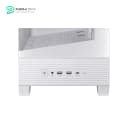 ASUS A31 Plus TG ARGB White ATX PC Case - Pre-Installed ARGB Fans - Glass Front Panel - Hidden Port Motherboard Compatible - 360mm Radiators - 380mm Graphics Cards - White 6