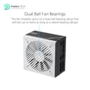 ASUS Prime 750W Gold (750 Watt - ATX 3.0 Compatible - Fully Modular Power Supply - 80+ Gold Certified - Dual Ball Bearings - Two Color Options in One) 3