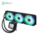 ASUS Prime LC 360 ARGB - All-in-One CPU Liquid Cooler with CPU Contact Zone and Finned Channels - Water Block with Infinite Mirror Lenses and ARGB Fans 3
