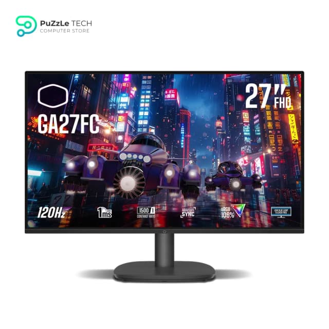 Cooler Master CMI-GA27FC - 27” Flat Gaming Monitor - FHD - IPS - 120Hz - Adaptive Sync