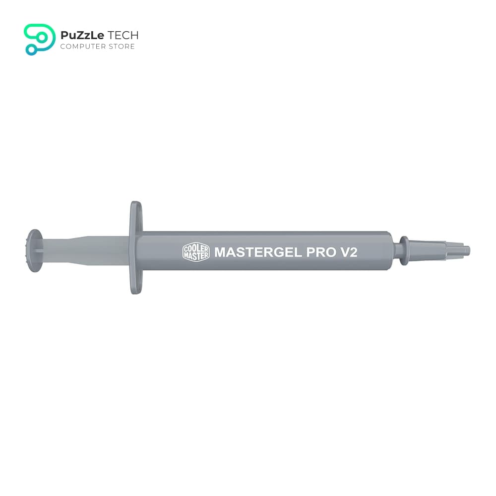 Cooler Master MasterGel Pro V2 High Thermal Conductivity Compound for CPU Coolers (9 W/mK) - Ultra-Efficient CPU/GPU Heat Dissipation with Zero Electrical Conductivity, Applicator Included