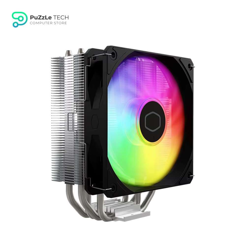 Cooler Master T400K CPU Cooler ARGB 4 Heat Pipes ARGB For INTEL