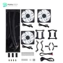 CoolerMaster MasterLiquid 360L Core ARGB White CPU Liquid Cooler 11