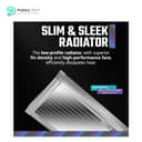 CoolerMaster MasterLiquid 360L Core ARGB White CPU Liquid Cooler 7