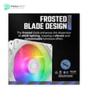 CoolerMaster MasterLiquid 360L Core ARGB White CPU Liquid Cooler 9