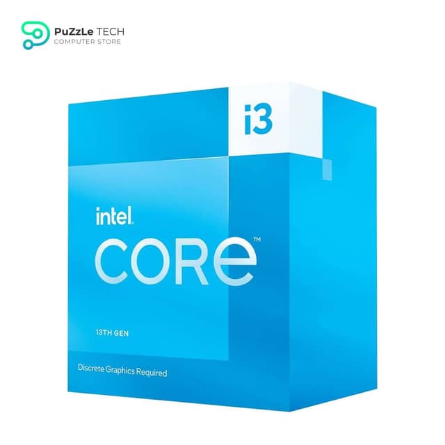 Intel i3-13100F Desktop Processor - 4 Cores, 12MB Cache, up to 4.5 GHz - BOX
