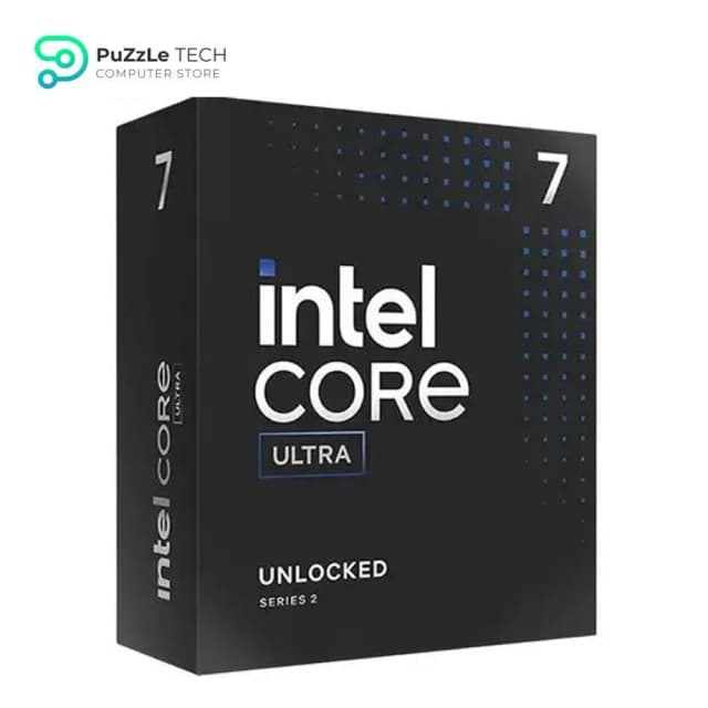 Intel Core Ultra 7 265K 20 Cores (8P + 12E), 5.5 GHz Turbo, 30MB L3 Cache, 125W TDP, DDR5-6400, PCIe 5.0, Intel Graphics (4 Xe-Cores), AI Boost, FCLGA1851