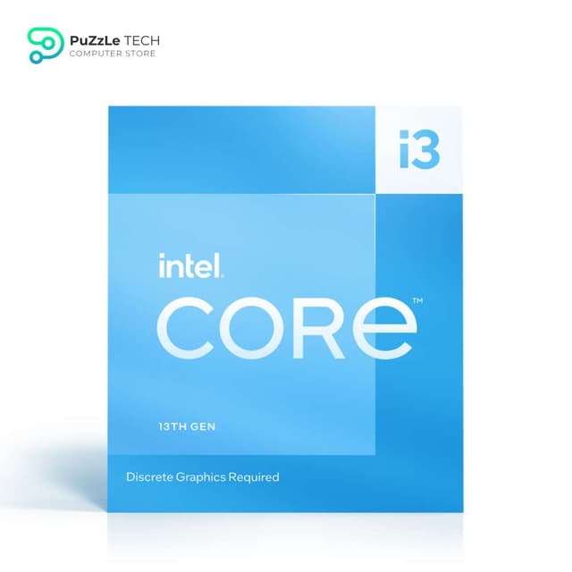 Intel i3-13100F Desktop Processor - 4 Cores, 12MB Cache, up to 4.5 GHz - BOX