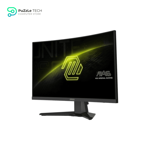 MSI MAG 244C 24-inch 1920 x 1080 (FHD) Gaming Monitor - 180Hz - Adaptive-Synch - HDMI - DisplayPort - VESA Mountable - Tilt - Height Adjustable - Speaker - 1ms - Black