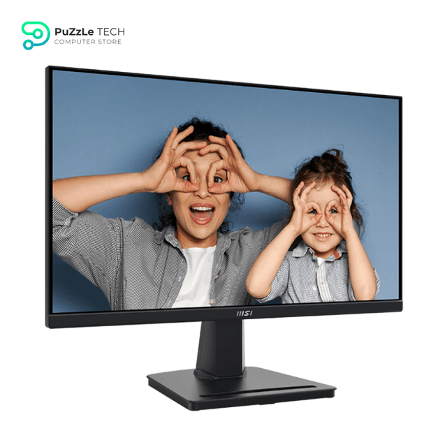 MSI PRO MP225 21.5 Inch Full HD Office Monitor - 1920 x 1080 IPS Panel - 100 Hz - Eye-Friendly Screen Tilt-Adjustable - HDMI D-Sub (VGA)
