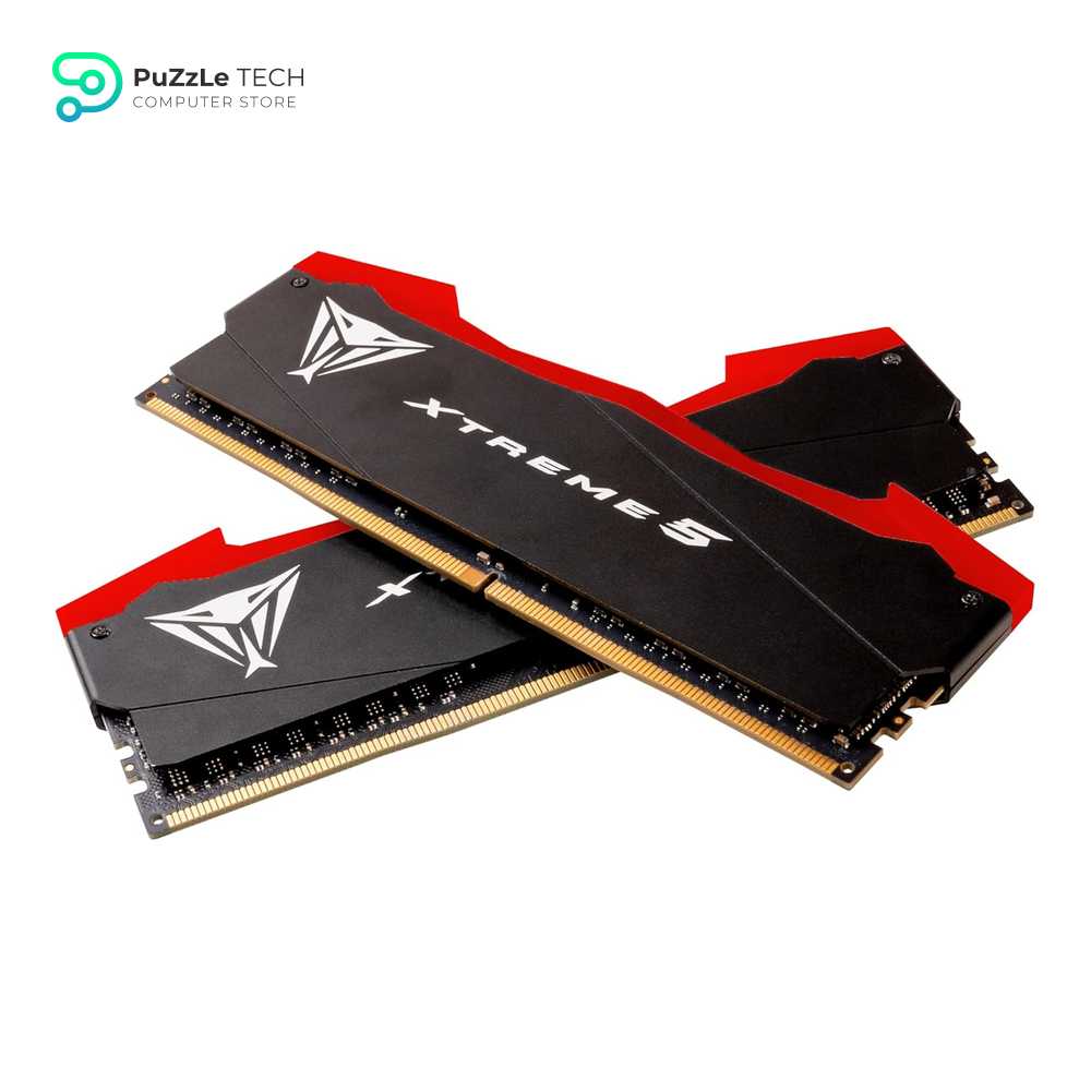 Patriot Memory Viper Xtreme 5 DDR5 RAM 32GB (2X16GB) 6000MT/s CL30 1.35v UDIMM Desktop Gaming Memory Kit Compatible with Intel XMP/AMD Expo - PVX532G60C30K
