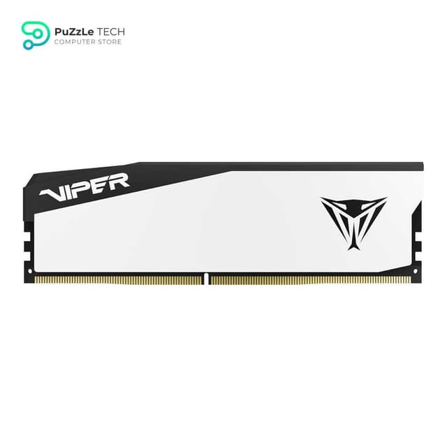 Patriot Viper Elite 5 DDR5 RAM 16GB (1X16GB) 6000MT/s CL30 1.35v UDIMM Desktop Gaming Memory Compatible with Intel XMP/AMD Expo - VEB516G6030W