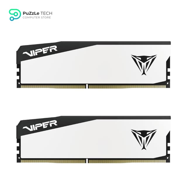 Patriot Viper Elite 5 DDR5 RAM 64GB (2X32GB) 6000MT/s CL30 1.35v UDIMM Desktop Gaming Memory Kit Compatible with Intel XMP/AMD Expo - VEB564G6030KW