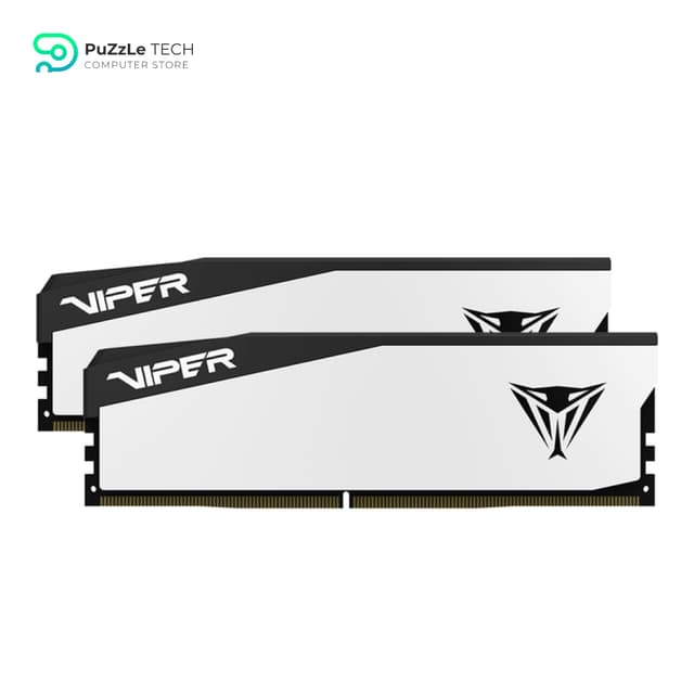 Patriot Viper Elite 5 DDR5 RAM 64GB (2X32GB) 6000MT/s CL30 1.35v UDIMM Desktop Gaming Memory Kit Compatible with Intel XMP/AMD Expo - VEB564G6030KW