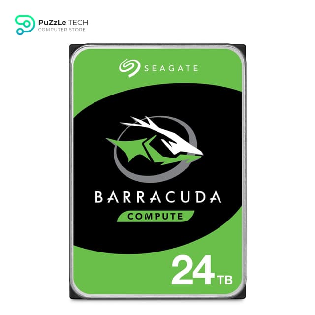 Seagate BarraCuda ST24000DM001 24TB 7200 RPM 512MB Cache SATA 6.0Gb/s 3.5" Internal Hard Drive