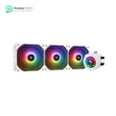 Thermalright CORE Vision 360 White ARGB-360mm AIO CPU Liquid Cooler - IPS LCD Screen with 480x480 Resolution - for AM4/AM5/Intel LGA1700/1851 - 2.1 inch Magnet-Absorbent LCD Screen for Images 1