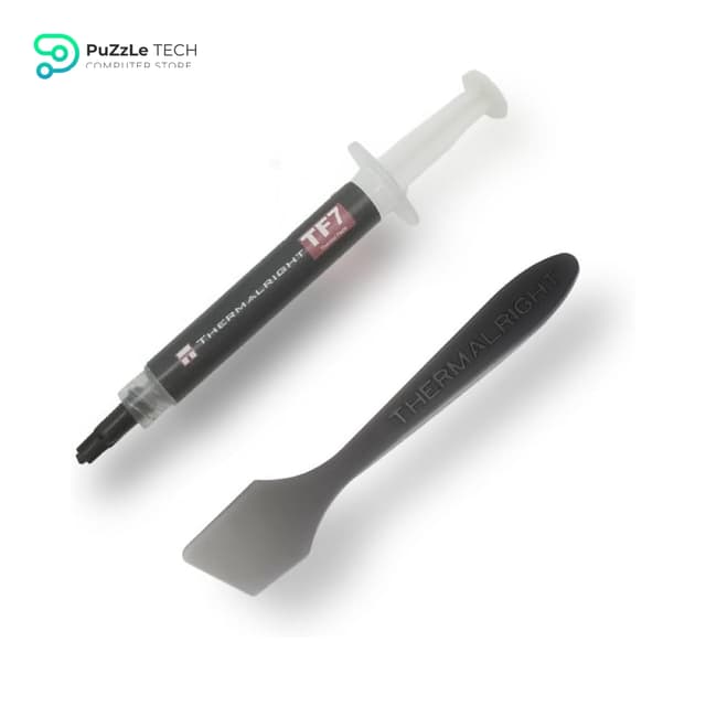 Thermalright TF7 2g Thermal Paste Compound for CPU Coolers - Thermal Conductivity is 12.8W/m.k - with a Spatula Tool