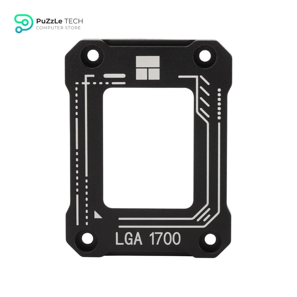 Thermalright LGA1700-BCF Black V2 CPU Anti-Bend Fixer, Intel 12/13/14 Gen Anti-Bend Fixing Fixture, Intel CPU Corrective Fixing Bracket, LGA17XX Corrective CPU Bender, LGA1700 Full Fit Fixer