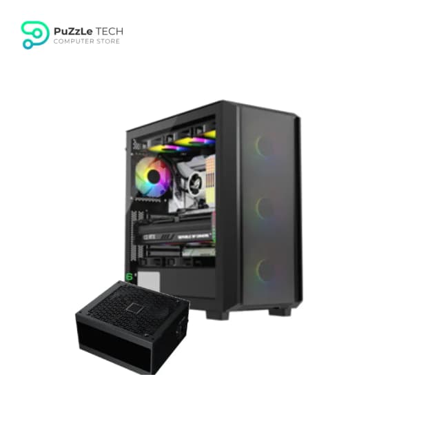 XANDER VELOX MAX ARGB + 850W ARGB 80 PLUS BRONZE