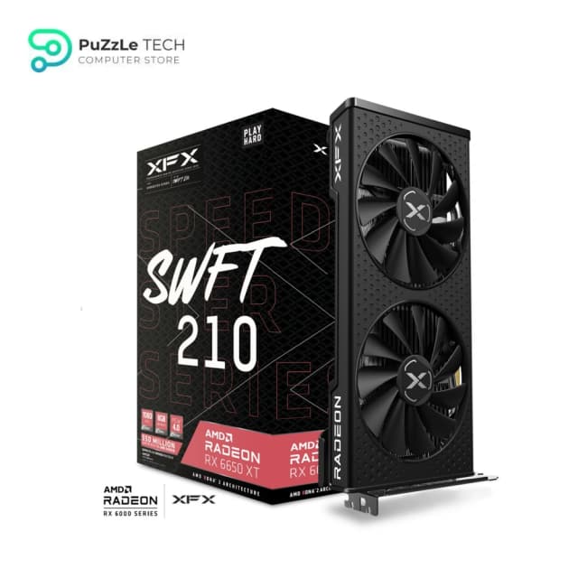 XFX SPEEDSTER SWFT 210 RX 6650 XT 8GB GDDR6