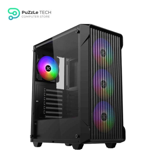 XIGMATEK SKY II WAVE FRGB + LITEPOWER II i550 450W Mid Tower Case