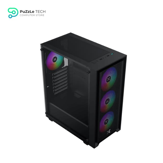 XIGMATEK SKY II FRGB + X-POWER 600W 80+ White Mid Tower Case