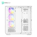 Antec C7 ARGB White - RTX 40 GPU Support - 4 x 120mm ARGB PWM Fans Included - Vertical GPU Cooling - Type-C 10Gbps - Seamless Tempered Glass Front & Side Panels - 360mm Radiator Support - Mid-Tower E-ATX PC Case 9