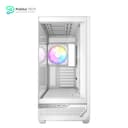 Antec C7 ARGB White - RTX 40 GPU Support - 4 x 120mm ARGB PWM Fans Included - Vertical GPU Cooling - Type-C 10Gbps - Seamless Tempered Glass Front & Side Panels - 360mm Radiator Support - Mid-Tower E-ATX PC Case 8