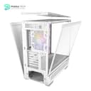 Antec C7 ARGB White - RTX 40 GPU Support - 4 x 120mm ARGB PWM Fans Included - Vertical GPU Cooling - Type-C 10Gbps - Seamless Tempered Glass Front & Side Panels - 360mm Radiator Support - Mid-Tower E-ATX PC Case 5