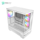 Antec C7 ARGB White - RTX 40 GPU Support - 4 x 120mm ARGB PWM Fans Included - Vertical GPU Cooling - Type-C 10Gbps - Seamless Tempered Glass Front & Side Panels - 360mm Radiator Support - Mid-Tower E-ATX PC Case 14