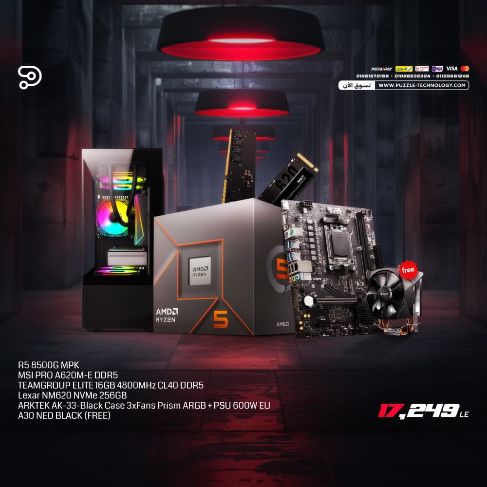 BUNDLE AMD Ryzen 5 8500G MPK