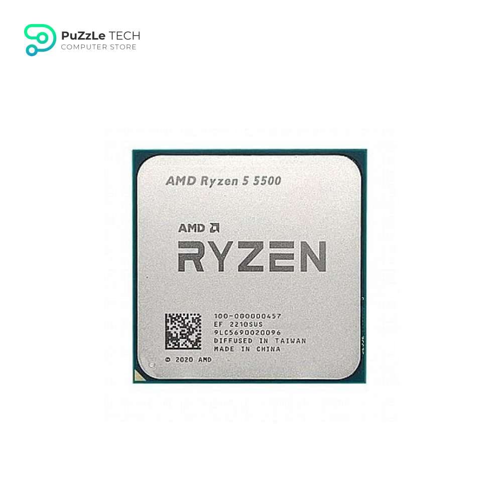 AMD RYZEN 5 5500 AM4 Processor 6-Core 12-Thread Max Boost 4.2 GHz - MPK TRAY