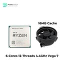 AMD Ryzen 5 5600G-Series 6-Core 3.9 GHz Socket AM4 65W AMD Radeon Graphics Desktop Processor - MPK TRAY 3