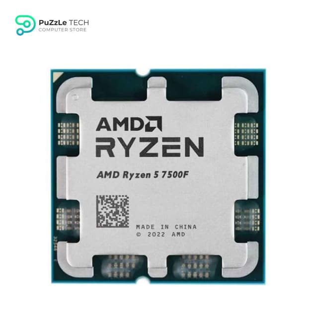 AMD Ryzen 5 7500F 3.7GHz 6-Core 12-Thread CPU Processor 5NM L3-32M Socket AM5 - MPK TRAY