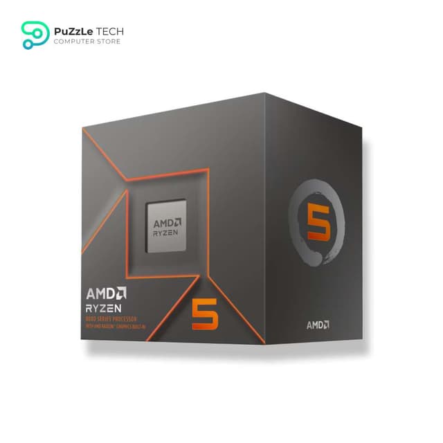 AMD Ryzen 5 8500G - Ryzen 5 8000-G Series Phoenix (Zen 4) 6-Core 3.5 GHz Socket AM5 65W AMD Radeon 740M Processor - BOX