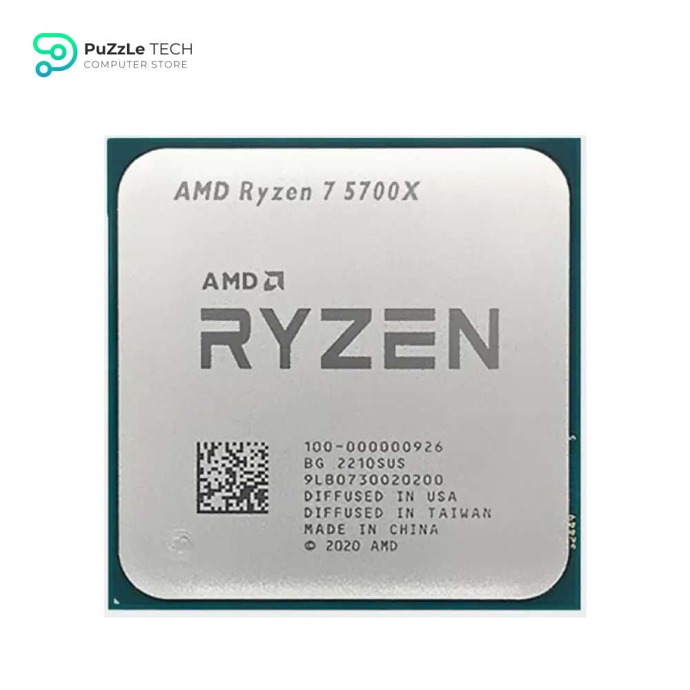 AMD Ryzen 7 5700X 3.4 GHz Eight-Core Sixteen-Thread 65W CPU Processor L3-32M Socket AM4 - MPK TRAY
