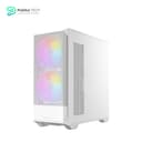 ANTEC NX416L White, High Airflow Mesh Front Panel, 2 x 160mm & 1 x 120mm ARGB Fans Included, Type-C, Tempered Glass Hinge Side Panel, Up to 11 Fans, 360mm Radiator Support, Mid-Tower ATX Gaming Case 6