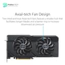 ASUS DUAL AMD Radeon RX 7700 XT OC Edition Scheda Grafica 12 GB GDDR6 - 192 Bit - PCIe 4.0 - HDMI - DisplayPort - Nero - DUAL-RX7700XT-O12G 4