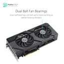 ASUS DUAL AMD Radeon RX 7700 XT OC Edition Scheda Grafica 12 GB GDDR6 - 192 Bit - PCIe 4.0 - HDMI - DisplayPort - Nero - DUAL-RX7700XT-O12G 6