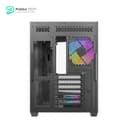 Antec C5 ARGB, 7 x 120mm ARGB PWM Fans Included, Up to 10 Fans Simultaneously, Type-C 3.2 Gen 2 Port, Seamless Tempered Glass Front & Side Panels, 360mm Radiator Support, Mid-Tower ATX PC Case 15